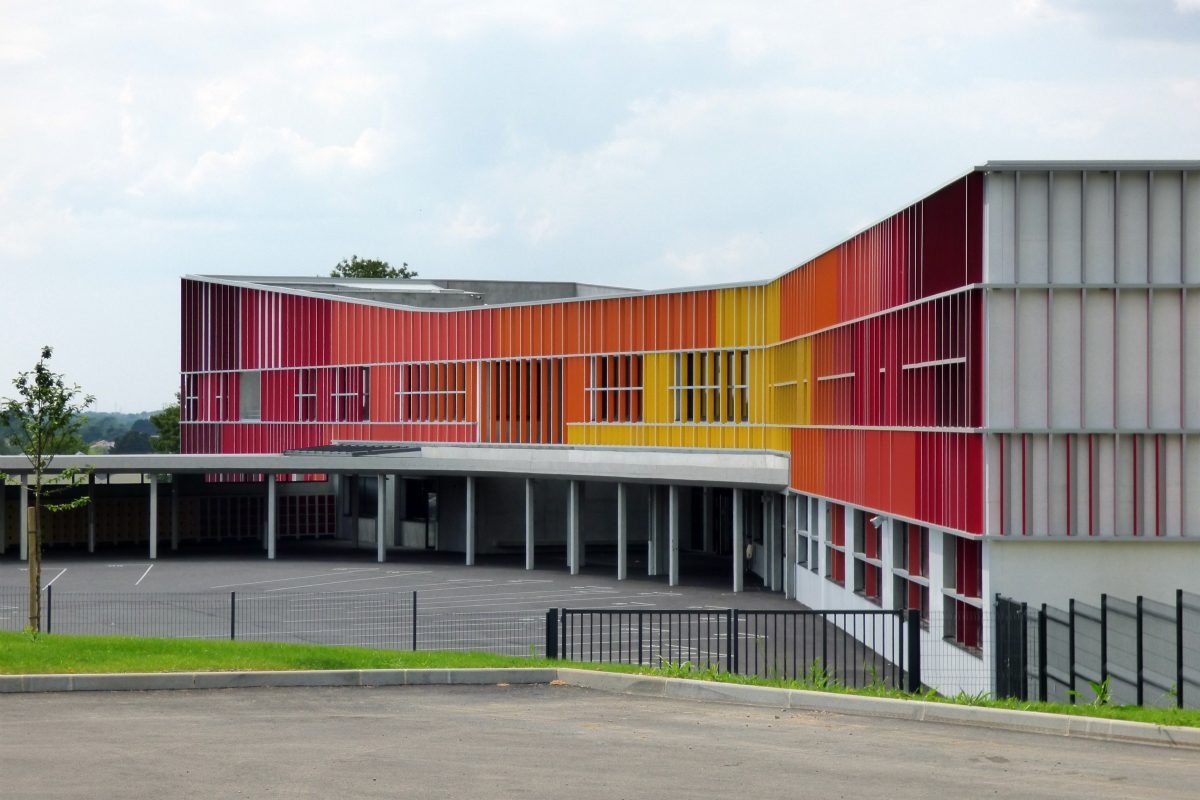 Remise des clés du collège Jean Monnet de Vertou (44)