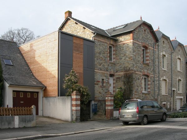 Extension restructuration maison individuelle Rennes