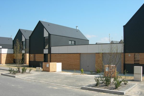 Logement collectif jardins Artemis Brecé