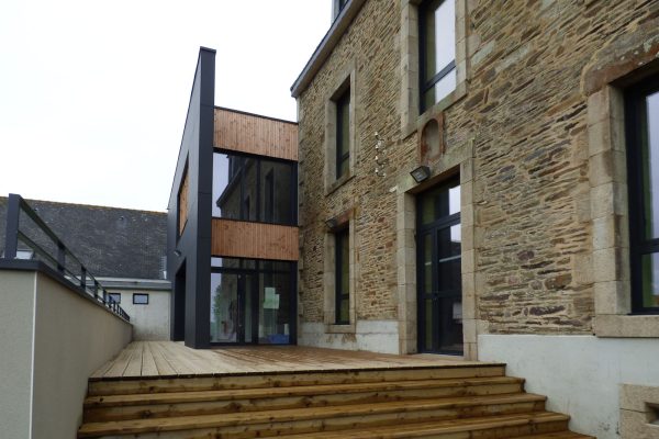 Extension médiathèque Augan