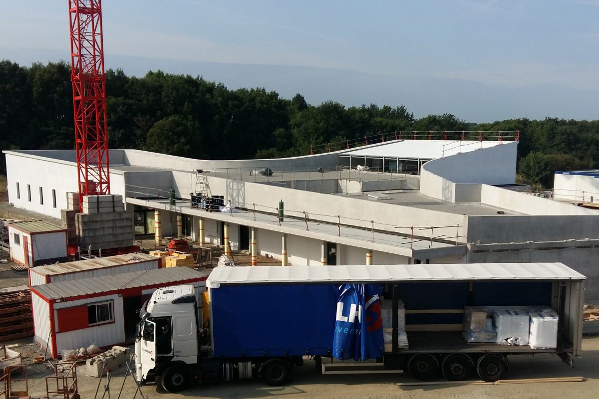 Suivez le chantier du collège Jean Monnet de Vertou (44)