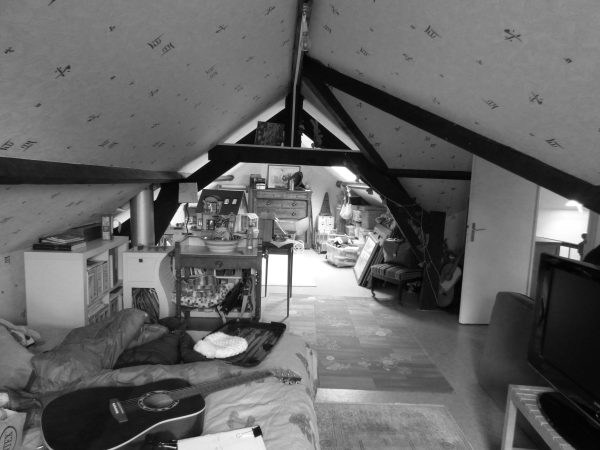 Extension restructuration maison individuelle Rennes existant combles